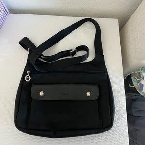 Longchamp Le Pliage Black Nylon Crossbody